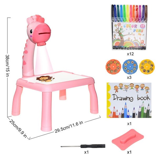 Mesa para desenhar e pintar